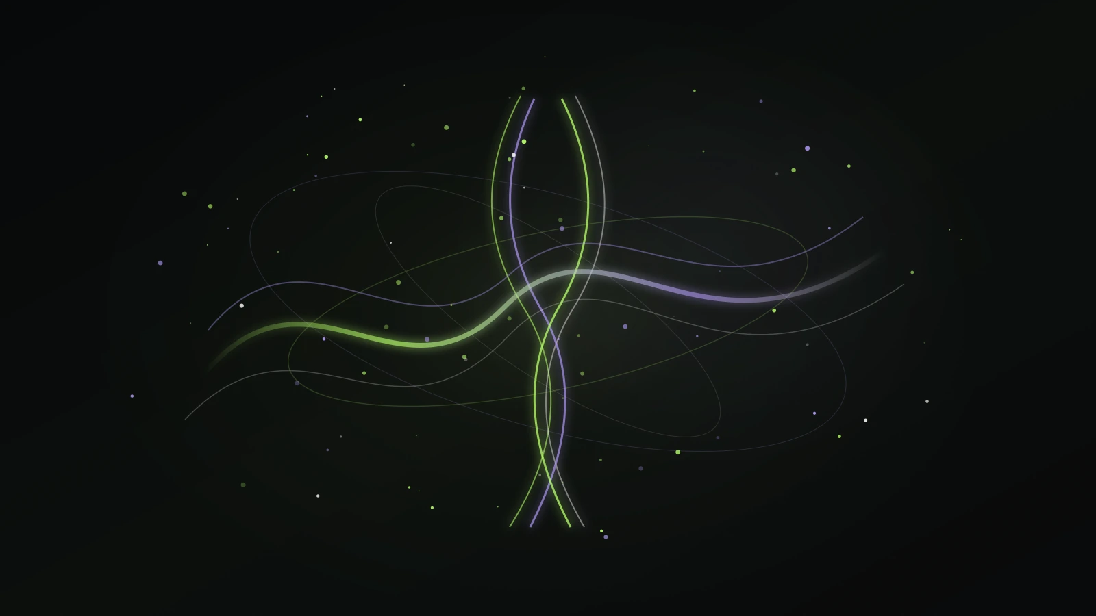 An editorial illustration of a browser window transforming into sound waves and three glowing steps for an online music session.